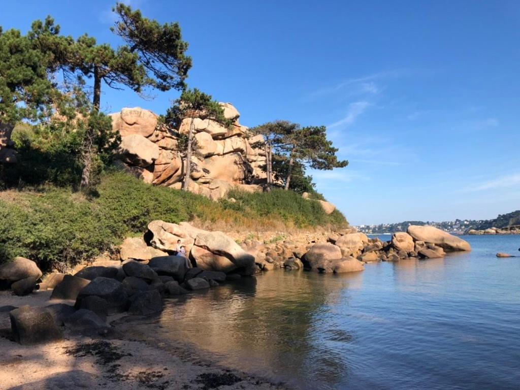 Les Ecolodges Sous Le Phare Louannec Dış mekan fotoğraf